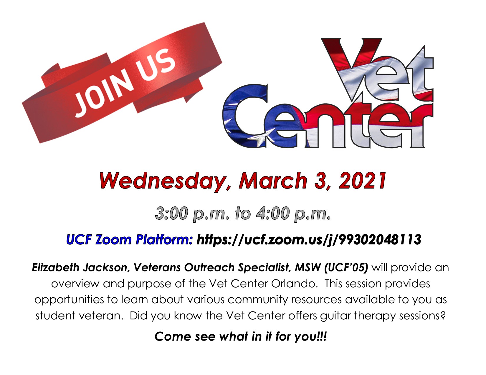 Veterans Academic Resource Center • UCF