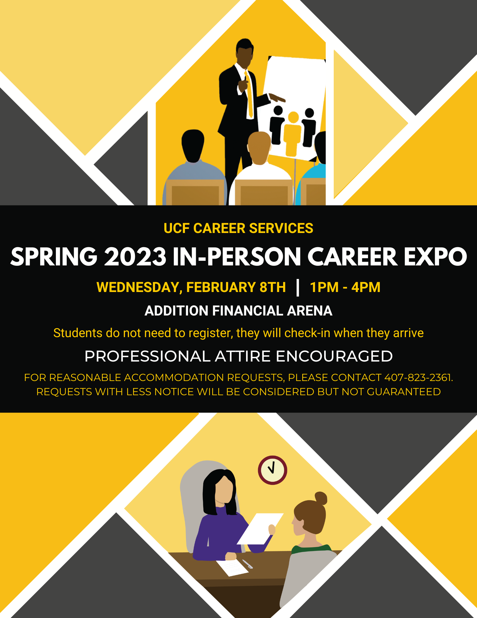 FINAL_Spring 2023 Career Expo 8.5 x 11 Flyer • Office of Military and